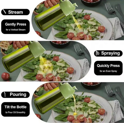 Oil Spray for Cooking - Olive Oil Dispenser Bottle Sprayer Mist-Reusable Food Grade Oil Vinegar,Spray Bottle Kitchen Accessories